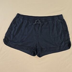 Vineyard Vines Womens Large Performance Shorts Blue Drawstring Gym Beach